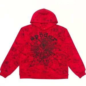 Red Graphic Men's Sweater